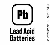 "lead acid batteries" vector... | Shutterstock .eps vector #2150427331