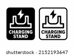 "charging stand" vector... | Shutterstock .eps vector #2152193647