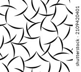 seamless pattern in black and... | Shutterstock .eps vector #2109420401