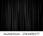 Black Curtain Background...