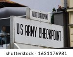 Checkpoint Charlie In Berlin ...
