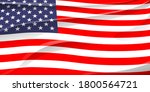 united states of america flag... | Shutterstock .eps vector #1800564721