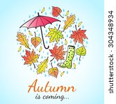 Autumn Is Coming Illustration....