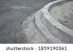 Installation Of Concrete Curb...