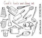 Cook's Tools And Items Set....