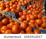 Red Tomatoes In Carton Boxes In ...