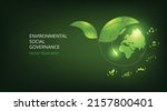  world sustainable environment... | Shutterstock .eps vector #2157800401