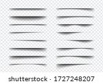 set of realistic shadow effect... | Shutterstock .eps vector #1727248207