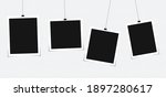 set of vector photo frame... | Shutterstock .eps vector #1897280617