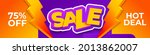 sale promotion horizontal... | Shutterstock .eps vector #2013862007