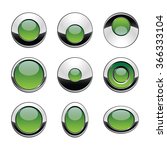 blank green web buttons for... | Shutterstock .eps vector #366333104