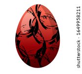 easter egg colorful design... | Shutterstock . vector #1649958211