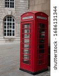 Classic British Red Phone Booth