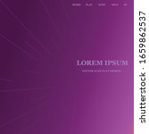 purple template flat design web | Shutterstock .eps vector #1659862537