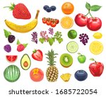 photo realistic fruit kit  ... | Shutterstock . vector #1685722054