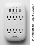 Small photo of Large electrical receptacle surge protector