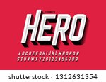comics hero style font design ... | Shutterstock .eps vector #1312631354