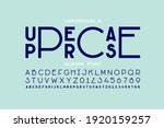 lowercase and uppercase letters ... | Shutterstock .eps vector #1920159257