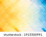 abstract blue and yellow... | Shutterstock .eps vector #1915500991