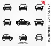 car icons vector | Shutterstock .eps vector #1044737527