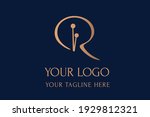 r logotype for sewing with... | Shutterstock .eps vector #1929812321