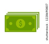 dollar money cash icon  cash... | Shutterstock .eps vector #1228690807