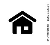 home icon vector. house icon... | Shutterstock .eps vector #1657322197