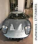 Small photo of Los Angeles, year 2018: Ford GT40 MK III. View of a classic car in Beverly Hills. Retro, vintage lifestyle.