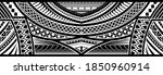 polynesian tattoo pattern maori ... | Shutterstock .eps vector #1850960914