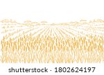 Agriculture Wheat Field. Hand...