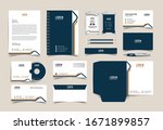 corporate identity template... | Shutterstock .eps vector #1671899857