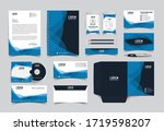 corporate identity template... | Shutterstock .eps vector #1719598207