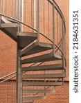 Spiral Staircase Outside On A...