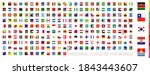 square national flags... | Shutterstock .eps vector #1843443607