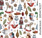 Pattern With Vintage Christmas...