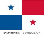panama flag official... | Shutterstock . vector #1895008774