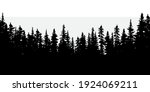 dark forest. natural abstract... | Shutterstock .eps vector #1924069211