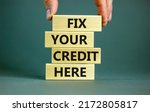 Fix Your Credit Here Symbol....