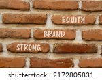 Strong Brand Equity Symbol....