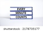 Every minute counts symbol....