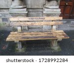 Small photo of A bench in Cape Town during the apartheid period placed outside the High Court Civil Annex. Even benches were reserved to whites only of non white only