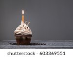 Chocolate Birthday Cupcake With ...