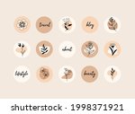 social media icons  botanicals... | Shutterstock .eps vector #1998371921