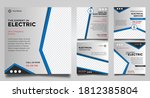 electrical service social media ... | Shutterstock .eps vector #1812385804