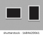 blank vintage photo frames... | Shutterstock .eps vector #1684620061