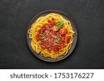 Pasta Spaghetti Bolognese On...