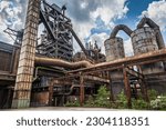Small photo of The landscape park Duisburg-Nord is a public park around a disused iron and steel works in Duisburg, Germany. British newspaper The Guardian ranks the Park among the ten best city parks in the world.