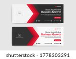 abstract shape corporate banner ... | Shutterstock .eps vector #1778303291