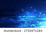 vector digital global... | Shutterstock .eps vector #1733471264