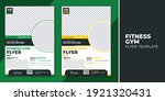 fitness gym promotion flyer... | Shutterstock .eps vector #1921320431